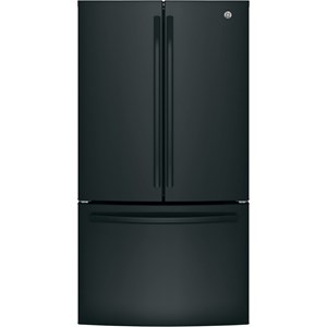 GE Appliances GNE27JGMBB GE® ENERGY STAR® 27.0 Cu. Ft. French-Door